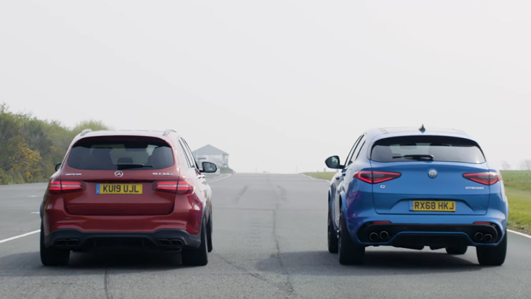 Alfa Romeo Stelvio QV εναντίον Mercedes-AMG GLC 63S